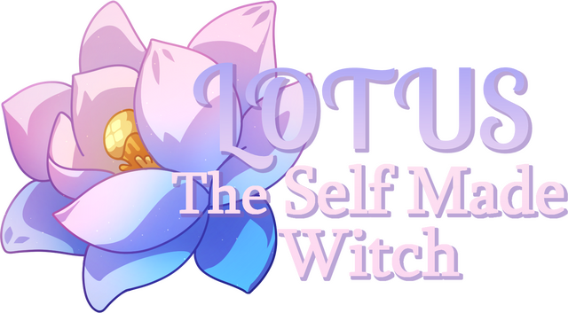 Lotus: The Self-Made Witch Logo