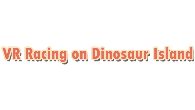 VR Racing on Dinosaur Island Logo