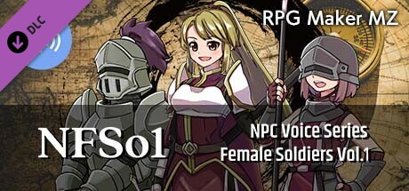 RPG Maker MZ - NPC Female Soldiers Vol.1 cover art