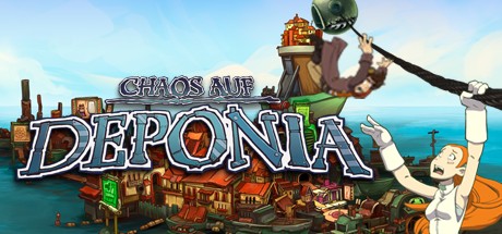 Game Banner Chaos on Deponia