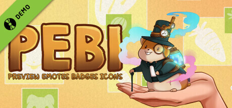 PEBI - Preview Emotes Badges Icons Demo cover art