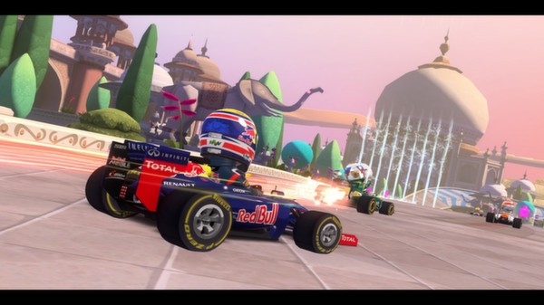 Скриншот из F1 Race Stars - India Track