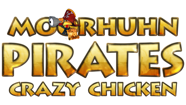 Moorhuhn Piraten - Crazy Chicken Pirates Logo