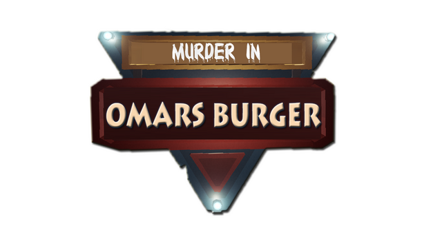 Murder in Omar's Burger Logo