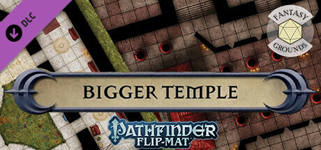 Fantasy Grounds - Pathfinder RPG - Pathfinder Flip-Mat: Bigger Temple cover art