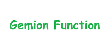 Gemion Function PC Specs