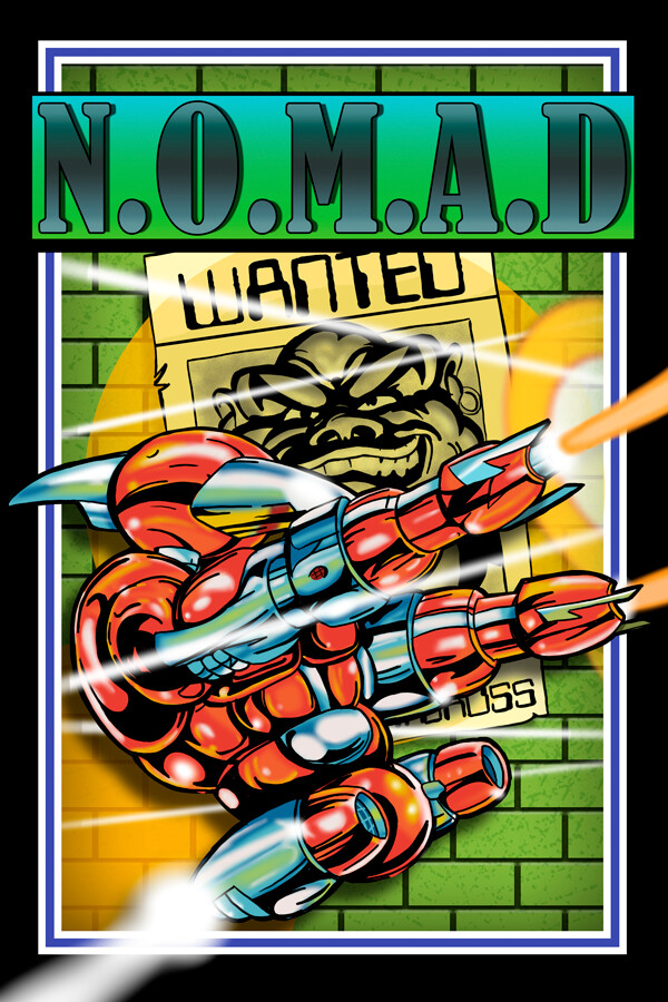 Steam portrait for N.O.M.A.D. (CPC/Spectrum).