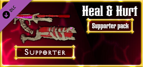 DLC "Heal & Hurt - Supporter Pack" cover art