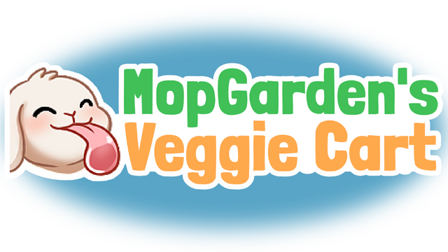 MopGarden's Veggie Cart Logo