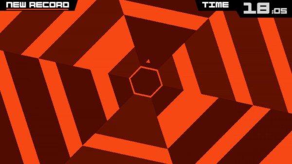 Скриншот из Super Hexagon