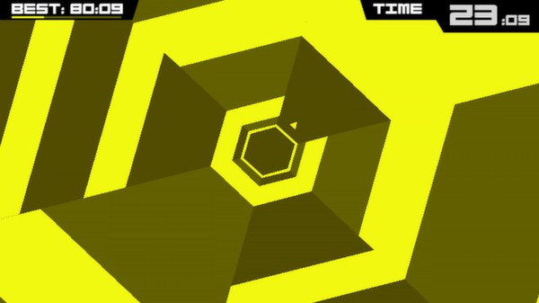 Скриншот из Super Hexagon