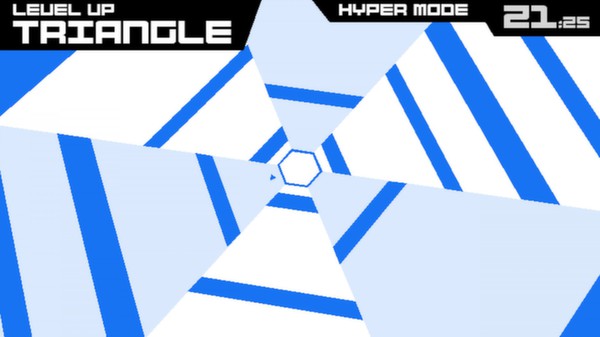 Скриншот из Super Hexagon