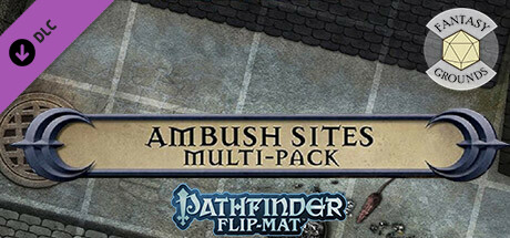 Fantasy Grounds - Pathfinder RPG - Pathfinder Flip-Mat: Ambush Sites Multi-Pack cover art