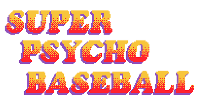 Super Psycho Baseball Logo