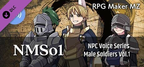 RPG Maker MZ - NPC Male Soldiers Vol.1 cover art