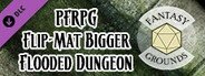 Fantasy Grounds - Pathfinder RPG - Pathfinder Flip-Mat: Bigger Flooded Dungeon