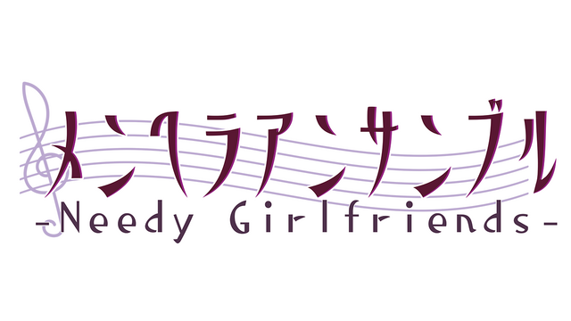 Menhera Girls Ensemble - Needy Girlfriends - Logo