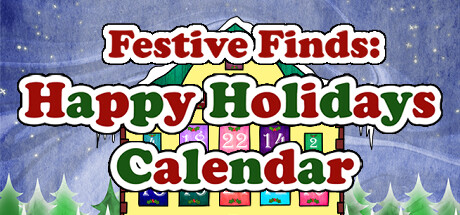 Festive Finds: Happy Holidays Calendar cover art