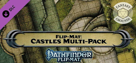 Fantasy Grounds - Pathfinder RPG - Pathfinder Flip-Mat: Castle Multi-Pack cover art