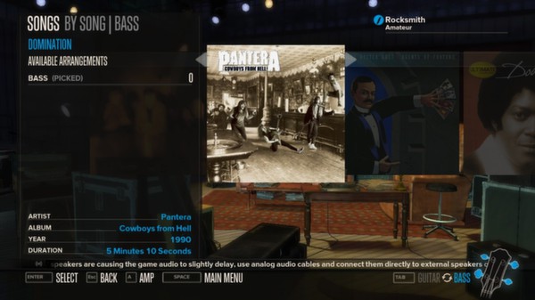 Скриншот из Rocksmith™ - Pantera Song Pack