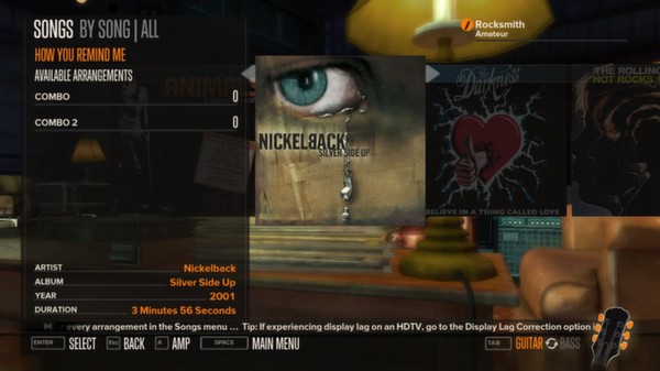 Скриншот из Rocksmith™ - “How You Remind Me” - Nickelback