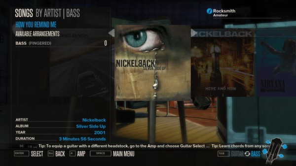 Скриншот из Rocksmith™ - “How You Remind Me” - Nickelback