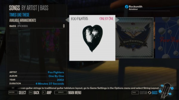 Скриншот из Rocksmith™ - “Times Like These” - Foo Fighters