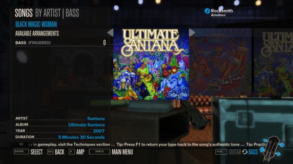 Скриншот из Rocksmith™ - “Black Magic Woman” - Santana