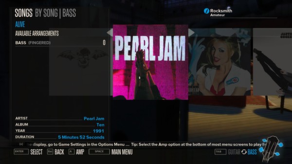 Скриншот из Rocksmith™ - “Alive” - Pearl Jam