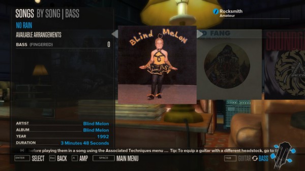 Скриншот из Rocksmith™ - “No Rain” - Blind Melon