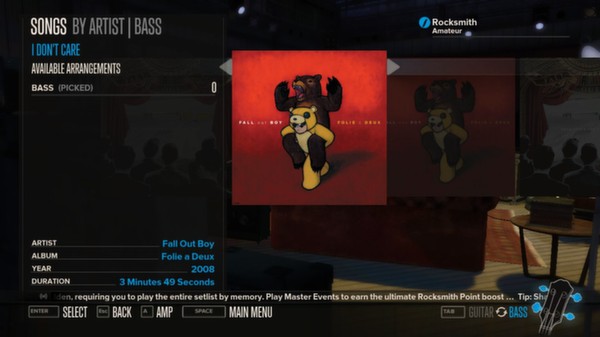 Скриншот из Rocksmith™ - “I Don’t Care” - Fall Out Boy