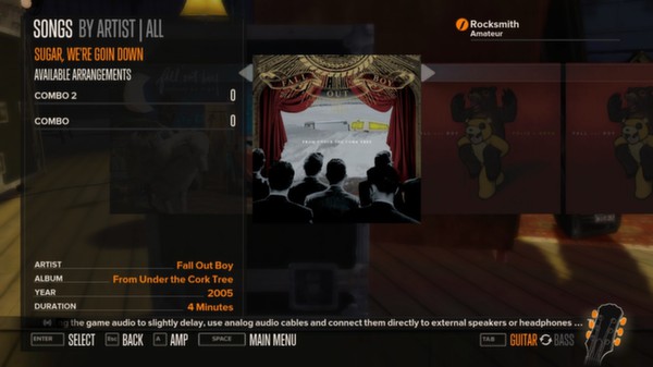 Скриншот из Rocksmith™ - Fall Out Boy Song Pack