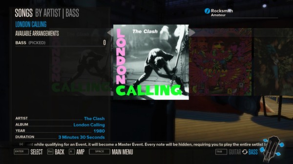 Скриншот из Rocksmith™ - “London Calling” - The Clash