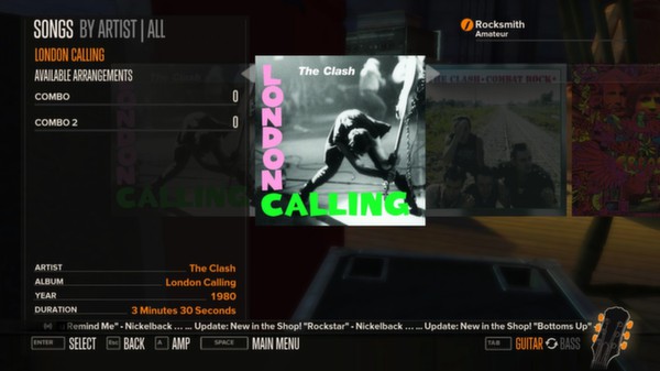 Скриншот из Rocksmith™ - “London Calling” - The Clash