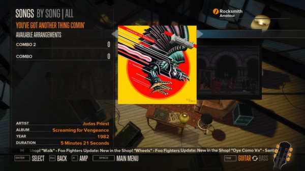 Скриншот из Rocksmith™ - “You’ve Got Another Thing Comin’” - Judas Priest