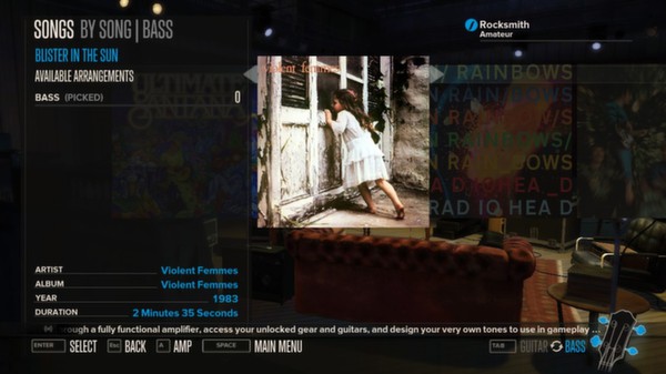 Скриншот из Rocksmith™ - “Blister in the Sun” - Violent Femmes