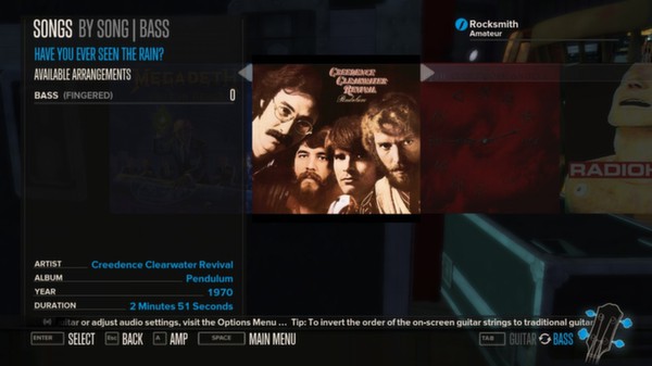 Скриншот из Rocksmith™ - “Have You Ever Seen the Rain?” - Creedence Clearwater Revival