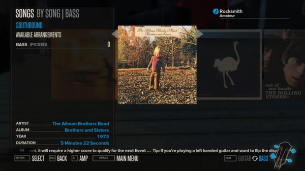 Скриншот из Rocksmith™ - “Southbound” - The Allman Brothers Band