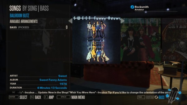 Скриншот из Rocksmith™ - “Ballroom Blitz” - Sweet