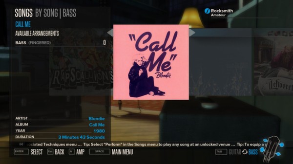 Скриншот из Rocksmith™ - “Call Me” - Blondie