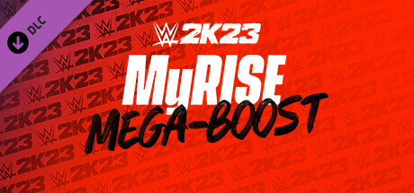 WWE 2K23 MyRise Mega-Boost cover art