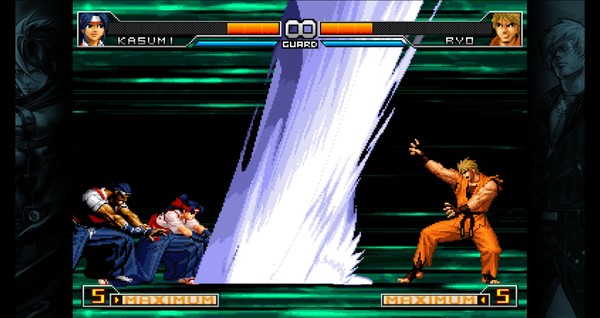 Скриншот из THE KING OF FIGHTERS 2002 UNLIMITED MATCH