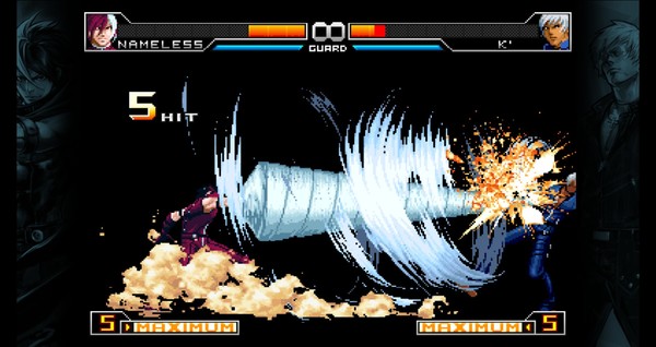 Скриншот из THE KING OF FIGHTERS 2002 UNLIMITED MATCH