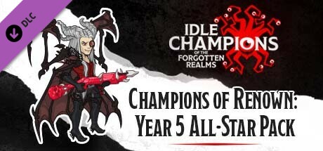 Idle Champions - Champions of Renown: Year 5 All-Star Pack cover art