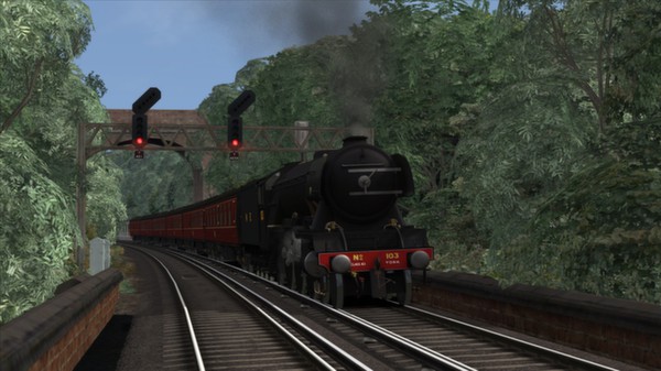 Скриншот из Train Simulator: LNER Black Class A3 ‘Flying Scotsman’ Loco Add-On