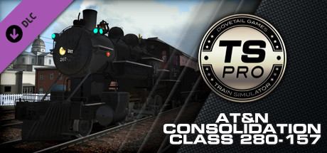 Train Simulator: AT&N Consolidation Class 280-157 Loco Add-On cover art