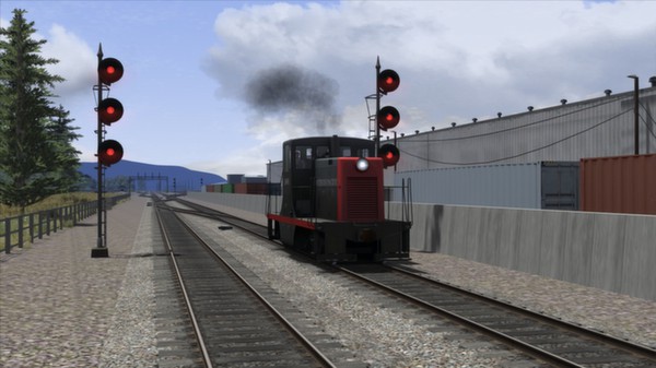 Скриншот из Train Simulator: Southern Pacific GE 44 Loco Add-On