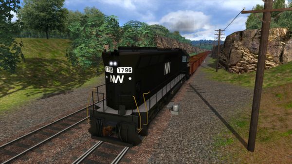 Скриншот из Train Simulator: Norfolk Southern SD45 High Hoods