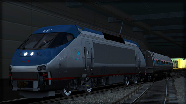 Скриншот из Train Simulator: Amtrak HHP-8 Loco Add-On