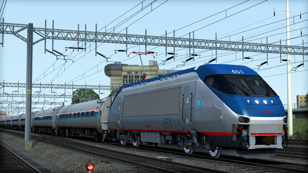 Скриншот из Train Simulator: Amtrak HHP-8 Loco Add-On